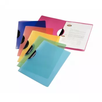 Leitz carpeta con clip ColorClip Rainbow A4, polipropileno (PP), 30 hojas, A4, 220 mm, 310 mm