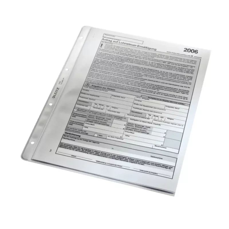 Leitz 47400003 funda transparente A4 polipropileno (PP)