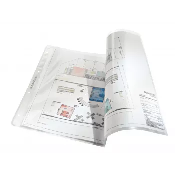 Leitz 47230003 funda transparente A3 polipropileno (PP)