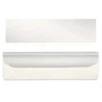 Leitz portarretiquetas con clip con etiqueta para bandejas Plus, plástico, transparente, 55 mm, 15 mm, 20 g, 1 ud.