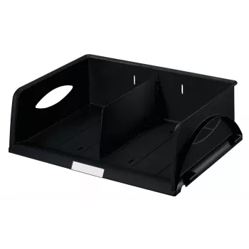 Leitz bandeja Sorty Landscape Standard, plástico, negro, A4, 405 mm, 300 mm, 125 mm