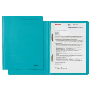 Leitz 30030035 archivador cartón, plástico azul A4