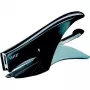 Leitz grapadora 5547, 15 hojas carga trasera, 15 hojas, negro, plata, P1, 4,95 cm, trasera, 150 grapas