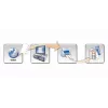 Leitz índice imprimible para PC, PP, extragrande, índice numérico, polipropileno (PP), azul, verde, naranja, rojo, amarillo, 245 mm, 2 mm, 305 mm
