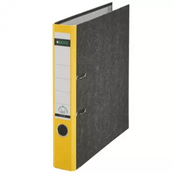 Leitz archivador de cartón 180° archivador de anillas A4 amarillo