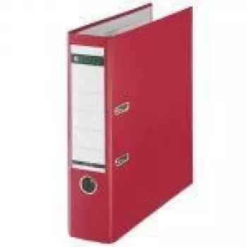 Leitz archivador de palanca de plástico A4 80 mm 180° rojo archivador de anillas