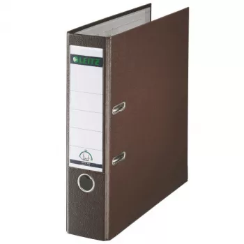 Leitz archivador de palanca de plástico A4 80 mm 180° archivador de anillas marrón