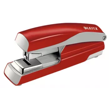 Grapadora Leitz 5523 NeXXt, 40 hojas grapado plano metal, 40 hojas, rojo, grapado plano, P4, metal, plástico, 80 g/m²