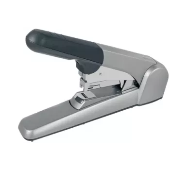 Grapadora de grapado plano Heavy Duty Leitz, 60 hojas, gris, gris claro, grapado estándar, 25/10, 6 cm, 110 grapas