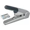 Grapadora de grapado plano Heavy Duty Leitz, 60 hojas, gris, gris claro, grapado estándar, 25/10, 6 cm, 110 grapas