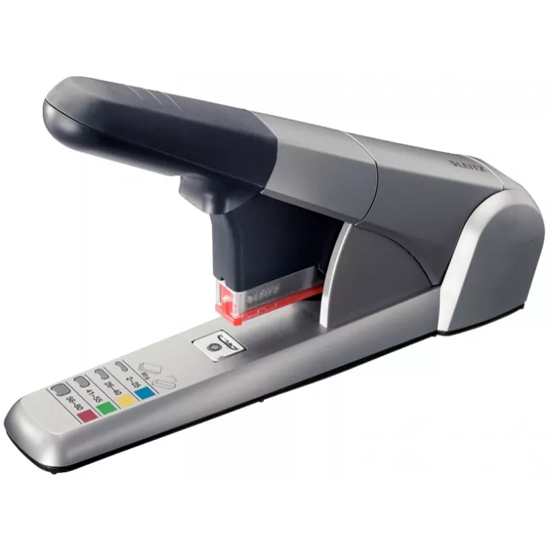 Grapadora Heavy Duty Leitz, 80 hojas, plata, Leitz 5591, 5592, 5593, 5594, metal, plástico, 4,3 cm, 1 kg