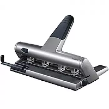 Perforadora múltiple variable AKTO Leitz, 30 hojas, plata, 8 cm, 6 mm, A4, 231 mm