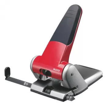 Perforadora Heavy Duty 5180 Leitz 65 hojas rojo