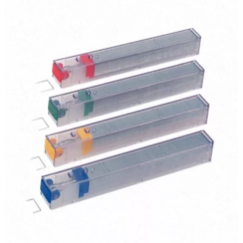 Cartucho de grapas Leitz Power Performance K6 26/6 5x210, paquete de grapas, 26/6, 6 mm, 210 grapas, 26/6, azul