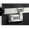 Maletín portadocumentos móvil Leitz con cierre A4, negro, cromo, plástico, candado de combinación, 15 L, 366 mm, 165 mm