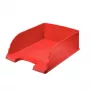 Bandeja de correspondencia Plus Jumbo Leitz, plástico, rojo, A4, sobre, carta, nota, papel, 242 x 330 x 95 mm, 255 x 357 x 103 mm