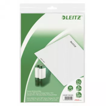 Leitz Etiqueta de lomo imprimible por PC para LAF Active 60 mm, bolsa/20