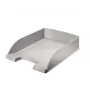Leitz Plus Cesta de documentos poliestireno plata