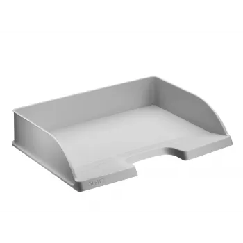 Leitz Plus bandeja de documentos horizontal estándar, plástico, gris, A4, 363 mm, 273 mm, 70 mm