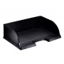 Leitz Plus bandeja de documentos horizontal jumbo, plástico, negra, sobre, carta, notas, papel, 350 x 103 x 273 mm, 363 x 273 x 103 mm, 400 g