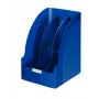 Leitz Plus archivador de revistas jumbo, azul, plástico, A4, 20,5 cm, 740 g