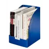 Leitz Plus archivador de revistas jumbo, azul, plástico, A4, 20,5 cm, 740 g