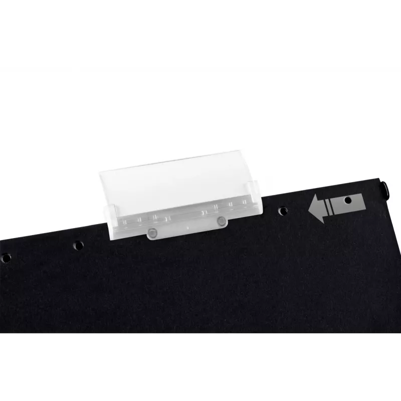 Leitz carpeta de archivo colgante Alpha Active FSC®, A4, negra, cartón, 348 mm, 260 mm, 90 g
