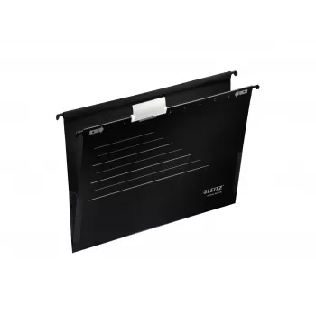 Leitz carpeta colgante Alpha Active FSC®, A4, negra, cartón, 348 mm, 260 mm, 90 g