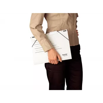 Leitz carpeta colgante Alpha Active FSC®, A4, negra, cartón, 348 mm, 260 mm, 90 g