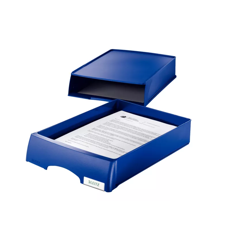 Leitz bandeja de documentos unidad de cajón Plus, plástico, azul, A4, 234 x 325 x 53 mm, 255 mm, 376 mm