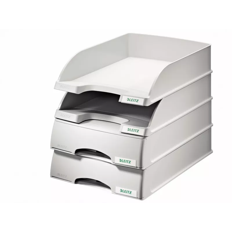 Leitz bandeja de documentos unidad de cajón Plus, plástico, gris, A4, 234 x 325 x 53 mm, 255 mm, 376 mm