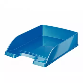 Leitz bandeja de documentos WOW, plástico, azul, A4, 255 x 357 x 70 mm, 280 g, A4
