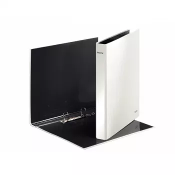 Leitz archivador de anillas WOW laminado A4+ 2DR/25 mm, A4, cartón, blanco, 250 hojas, 80 g/m², 2,5 cm