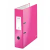 Leitz archivador 180° WOW POB/laminado A4/80 mm, A4, cartón, rosa, 600 hojas, 80 g/m², 8 cm