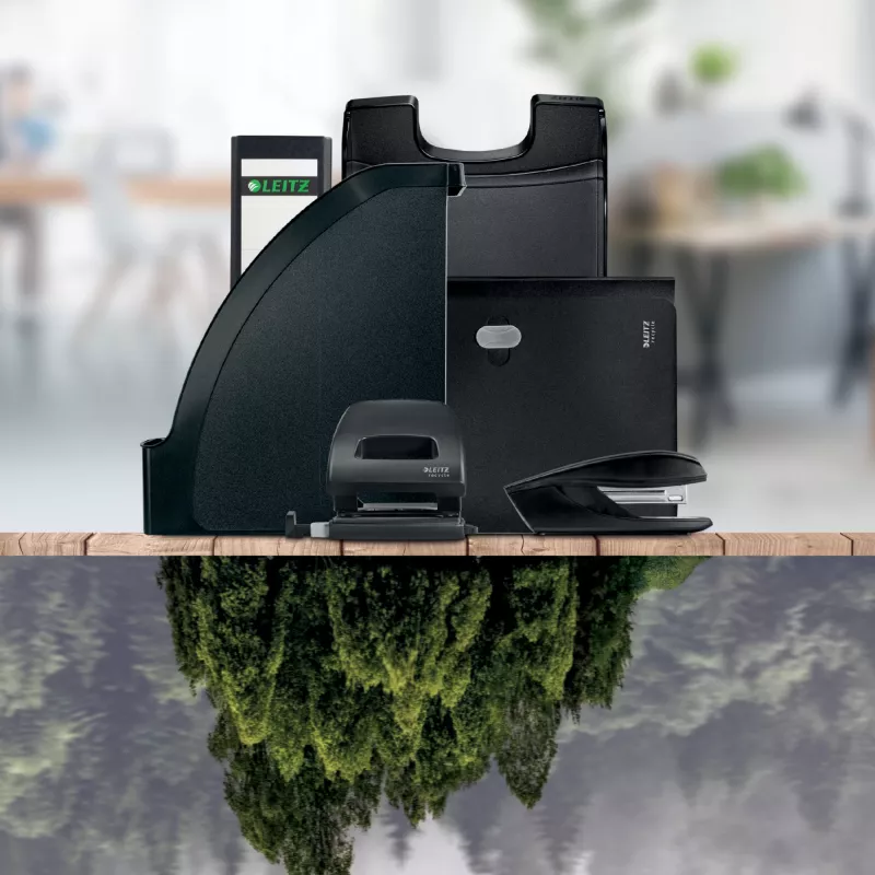 Leitz funda A4 Recycle, 210 x 297 mm (A4), transparente, polipropileno (PP), vertical, 0,1 mm, 230 mm