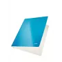 Leitz carpeta plana de cartón WOW A4, A4, cartón, azul, metalizado, 250 hojas, 240 mm, 3 mm