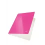 Leitz carpeta plana de cartón WOW A4, A4, cartón, metalizado, rosa, 250 hojas, 240 mm, 3 mm