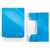 Leitz carpeta de 3 solapas WOW cartón/POB A4, A4, polipropileno (PP), azul, 250 hojas, 80 g/m², papel