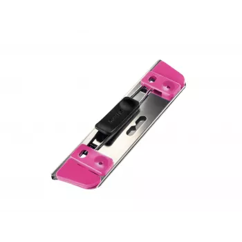 Leitz perforadora Active WOW para LAF's, 2 hojas, metalizado, rosa, plástico, acero inoxidable, 8 cm, 5,5 mm, 30 g