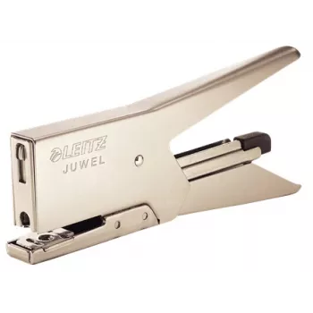 Leitz grapadora Juwel-2000, niquelada, hasta 12 hojas, 10 años de garantía - 5557-00-82