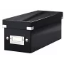 Leitz Click & Store WOW caja de almacenamiento de CD, negra, cartón, 143 mm, 352 mm, 136 mm, 440 g