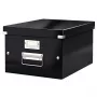 Leitz Click & Store WOW caja de almacenamiento mediana, negra, cartón, 16,7 L, 265 x 335 x 188 mm, 900 g, 1 ud.