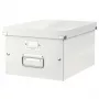 Leitz Click & Store WOW caja de almacenamiento mediana, blanca, cartón, 16,7 L, 265 x 335 x 188 mm, 900 g, 1 ud.