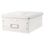Leitz Click & Store WOW caja de almacenamiento grande, blanca, cartón, 369 mm, 482 mm, 200 mm, 1,28 kg