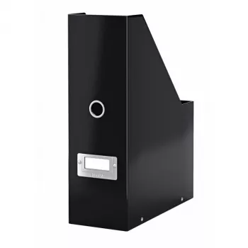 Leitz Click & Store WOW archivador de revistas, negro, cartón, 103 mm, 253 mm, 330 mm, 95 x 245 x 310 mm