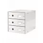 Leitz Click & Store WOW cajonera (3 cajones), blanco, cartón, 286 mm, 282 mm, 330 x 251 x 59 mm, 2,21 kg
