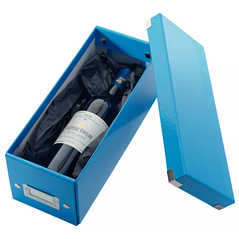 Leitz Click & Store WOW caja de almacenamiento para CD, azul, cartón, 143 mm, 352 mm, 136 mm, 440 g