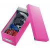Leitz Click & Store WOW caja de almacenamiento para CD, rosa, cartón, 143 mm, 352 mm, 136 mm, 440 g
