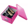 Leitz Click & Store WOW caja de almacenamiento mediana, rosa, cartón, 16,7 L, 281 mm, 200 mm, 265 x 335 x 188 mm