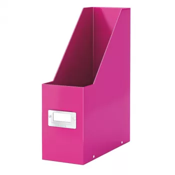 Leitz Click & Store WOW archivador de revistas, rosa, cartón, 103 mm, 253 mm, 330 mm, 95 x 245 x 310 mm